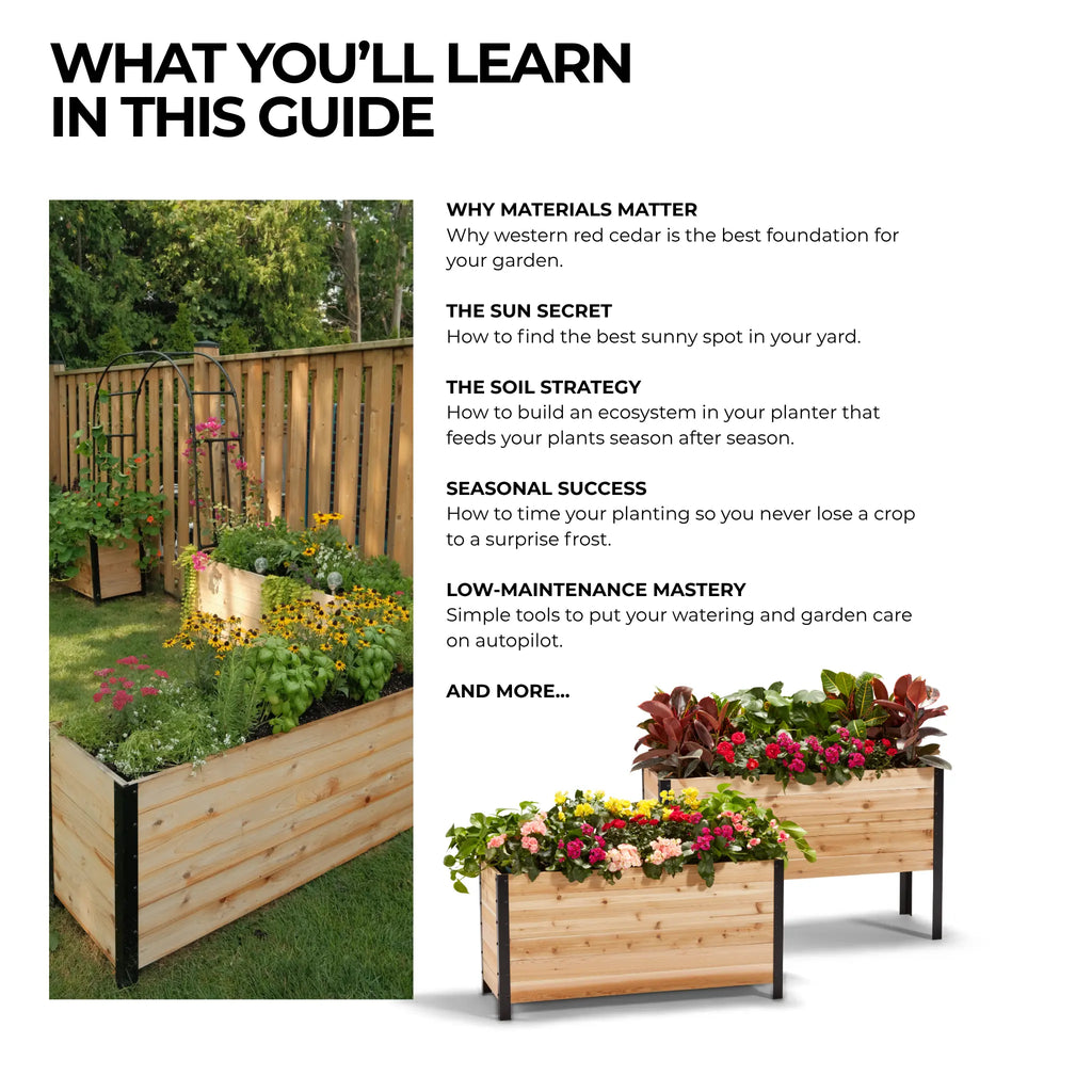 E-Book: Beginner's Guide to Raised Gardening In Canada